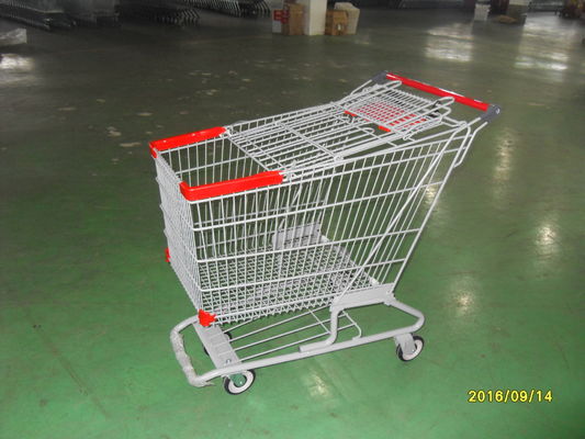 চীন Amercian 114 Childs Metal Shopping Carts with E-coating and grey powder coating কারখানা