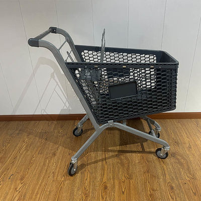 কেনা 100L Galvanized Plastic Steel Metal Store Shopping Trolley Carts with Wire online manufacture
