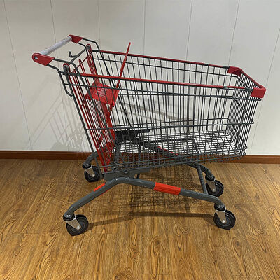 কেনা European Style High Quality Supermarket Shopping Trolley-180 Liters অনলাইনে উৎপাদন